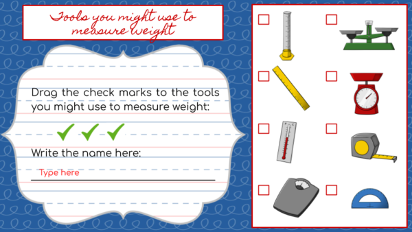 customary system weigh digital study guide