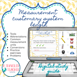 measurement customary system length