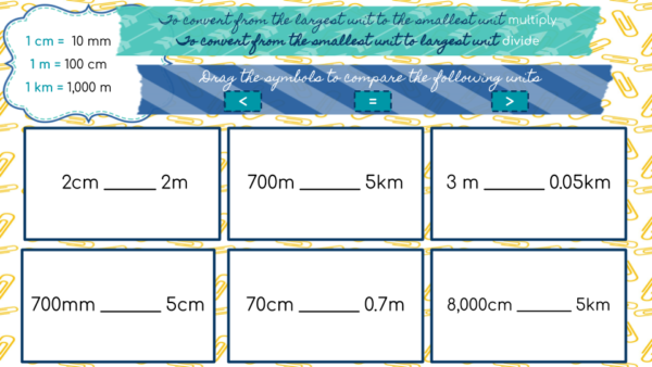 measurement metric system length