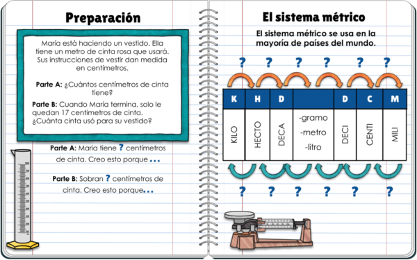 medidas cuaderno interactivo digital