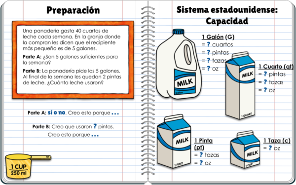 medidas cuaderno interactivo digital