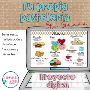 Proyecto fracciones y decimales tu propia pastelería