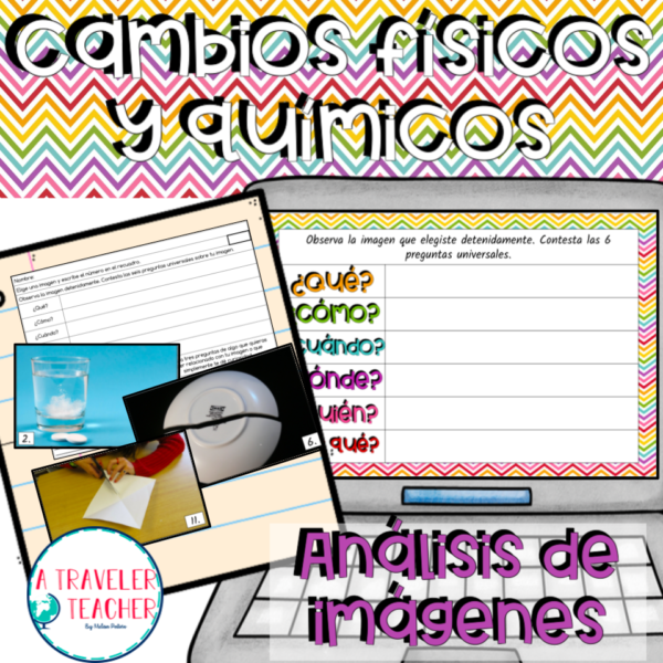 Introducción cambios químicos y físicos análisis de imágenes