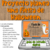 Proyecto planea una fiesta de Halloween práctica de matemáticas