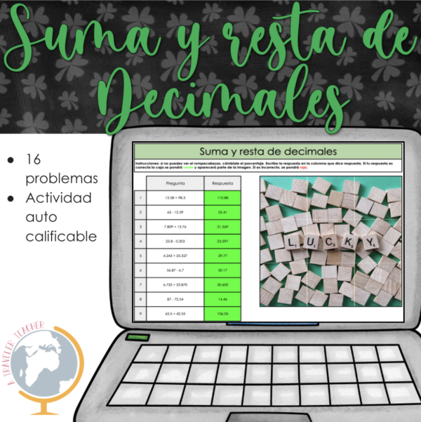 suma y resta de decimales