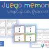 Simplificar Fracciones Juego Memoria