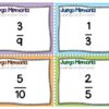 Simplificar Fracciones Juego Memoria - Imagen 3