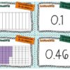 Representa decimales usando modelos tarjetas juegos - Imagen 2