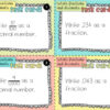 Relate fractions and decimals task cards - Imagen 2