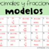 Representa fracciones y decimales usando modelos tarjetas problemas - Imagen 4