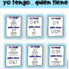 Relaciona decimales y fracciones juego Yo Tengo... Quien tiene...