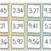 Ordenar decimales hasta las centésimas Set de números - Imagen 3