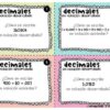 Decimales en notación desarrollada tarjetas problemas - Imagen 2