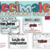 Decimales en notación escrita tarjetas problemas