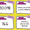 Decimales en notación escrita juegos - Imagen 2