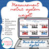 Measurement metric system weight digital study guide