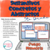 Los Sustantivos Concretos y Abstractos Juego Memoria (Nouns)