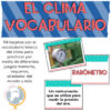 El clima juegos para practicar el vocabulario