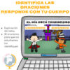 Identifica las oraciones. Responde con tu cuerpo Halloween