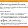 Número de los sustantivos: singular y plural Juego Memoria (Nouns) - Imagen 2
