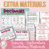 Compare and order decimals interactive notebook - Imagen 3