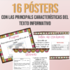 Elementos del texto informativo Posters - Imagen 2