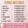 Genetics Vocabulary Flash cards - Imagen 3
