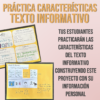 Elementos del texto informativo Posters y Actividad - Imagen 2