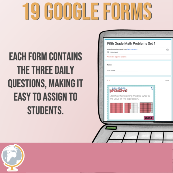 5th Grade Math Countdown EOG prep – 19 Days of Review - Imagen 2