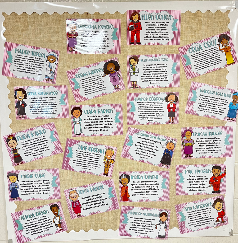 actividades mes internacional de la mujer